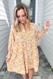 Simply Southern: Floral Button Down Shift Dress