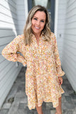 Simply Southern: Floral Button Down Shift Dress