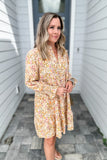 Simply Southern: Floral Button Down Shift Dress