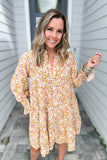 Simply Southern: Floral Button Down Shift Dress