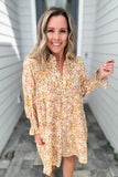 Simply Southern: Floral Button Down Shift Dress