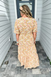 Simply Southern: Tan Floral Maxi Dress