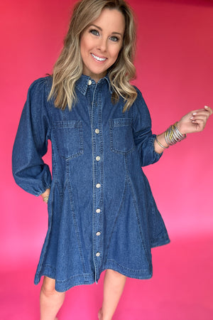 entro jean dress