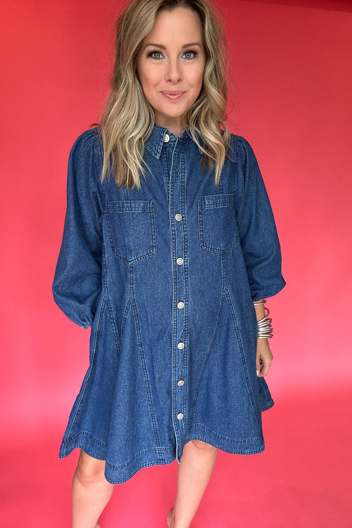 Blue Jean Baby Shift Dress