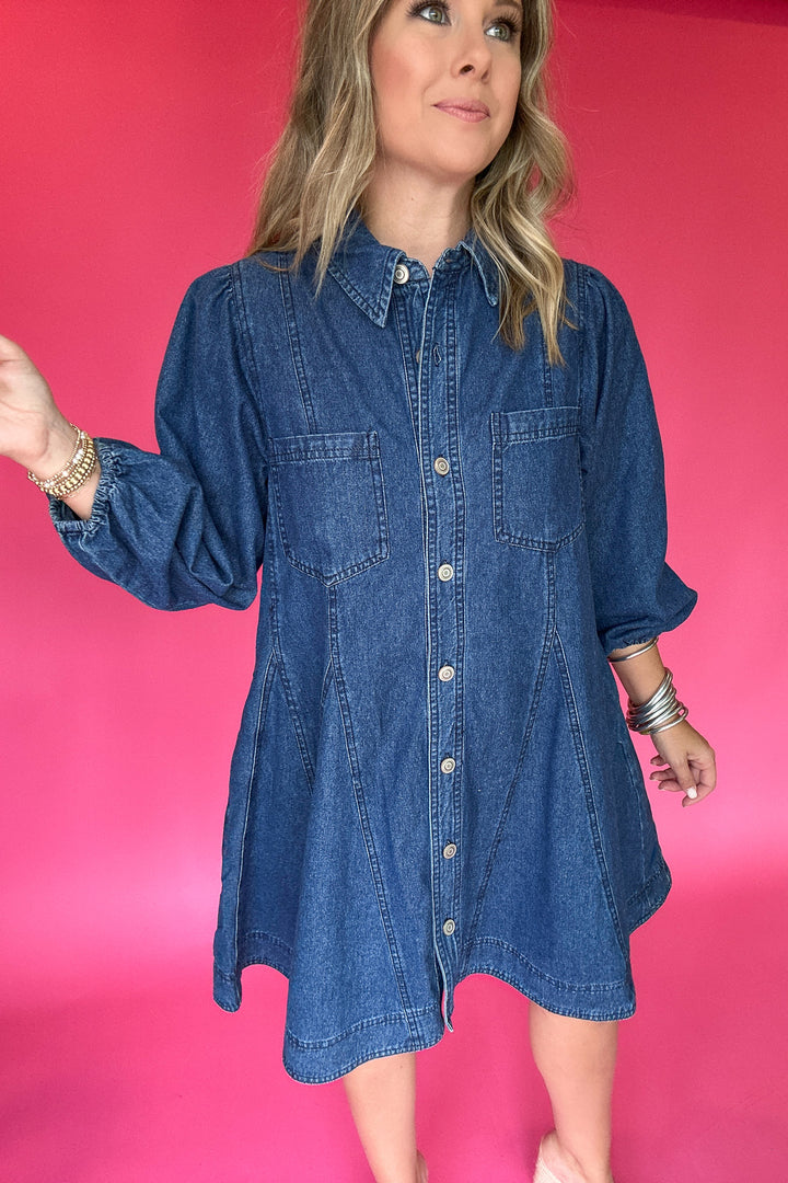 Blue Jean Baby Shift Dress