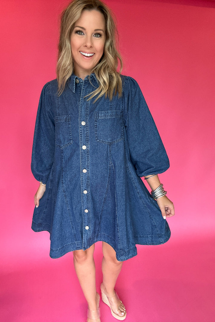 Blue Jean Baby Shift Dress