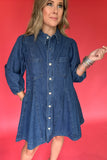 Blue Jean Baby Shift Dress