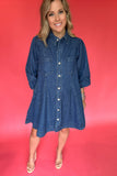 Blue Jean Baby Shift Dress