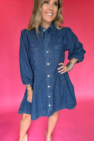 Blue Jean Baby Shift Dress