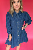 Blue Jean Baby Shift Dress