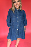 Blue Jean Baby Shift Dress