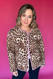 Fierce Leopard Quilted Jacket