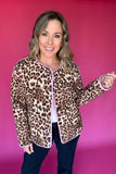 Fierce Leopard Quilted Jacket