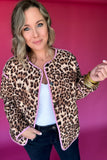 Fierce Leopard Quilted Jacket