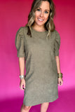 Molly Bracken: Corduroy Shift Dress