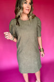 Molly Bracken: Corduroy Shift Dress