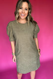 Molly Bracken: Corduroy Shift Dress