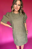 Molly Bracken: Corduroy Shift Dress