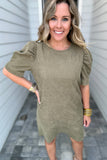 Molly Bracken: Corduroy Shift Dress