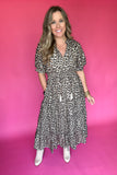 THML: Leopard Does It Midi Dress