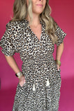 THML: Leopard Does It Midi Dress