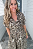 THML: Leopard Does It Midi Dress