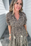 THML: Leopard Does It Midi Dress