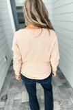 Blushing Beauty Bat Wing Sweater