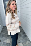 On Time Mocha Sweater