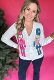 Nutcracker Sequin Cardigan