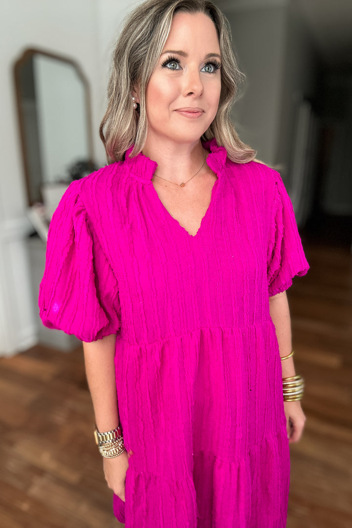 THML: Perfect Outcome Textured Dress