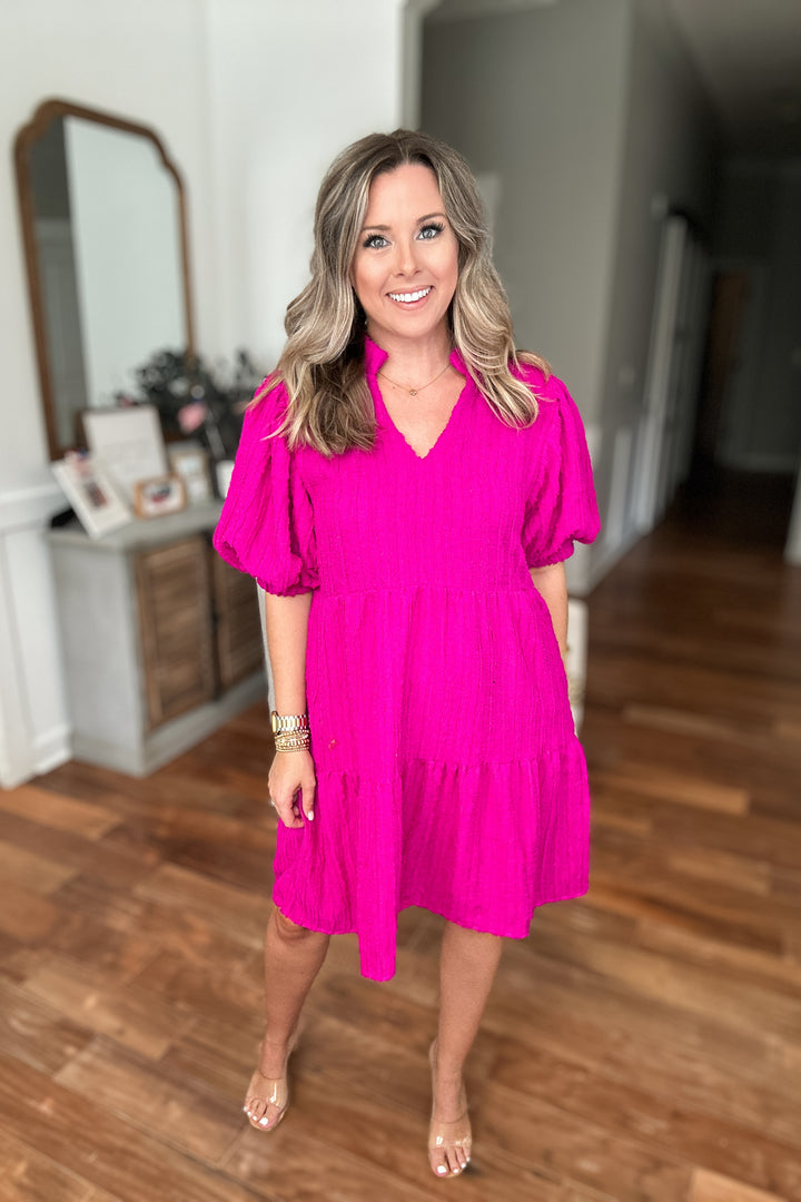 THML: Perfect Outcome Textured Dress