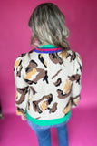 THML: Love You Leopard Sweater