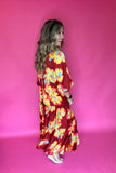 To The Rescue Floral Maxi Dress