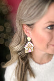 Gingerbread House Earrings