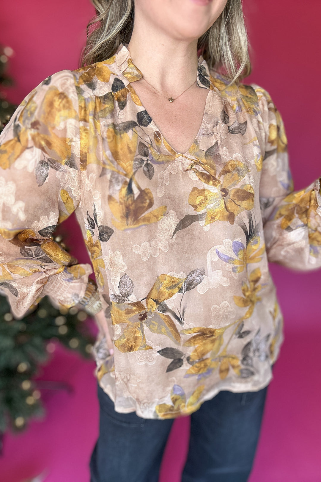 Dreaming Of This Floral Blouse