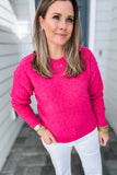 Molly Bracken: Hot Pink Spring Sweater