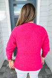 Molly Bracken: Hot Pink Spring Sweater