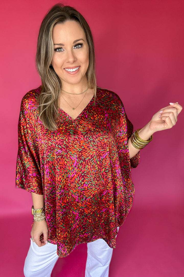 Vivid Motion Printed Tunic