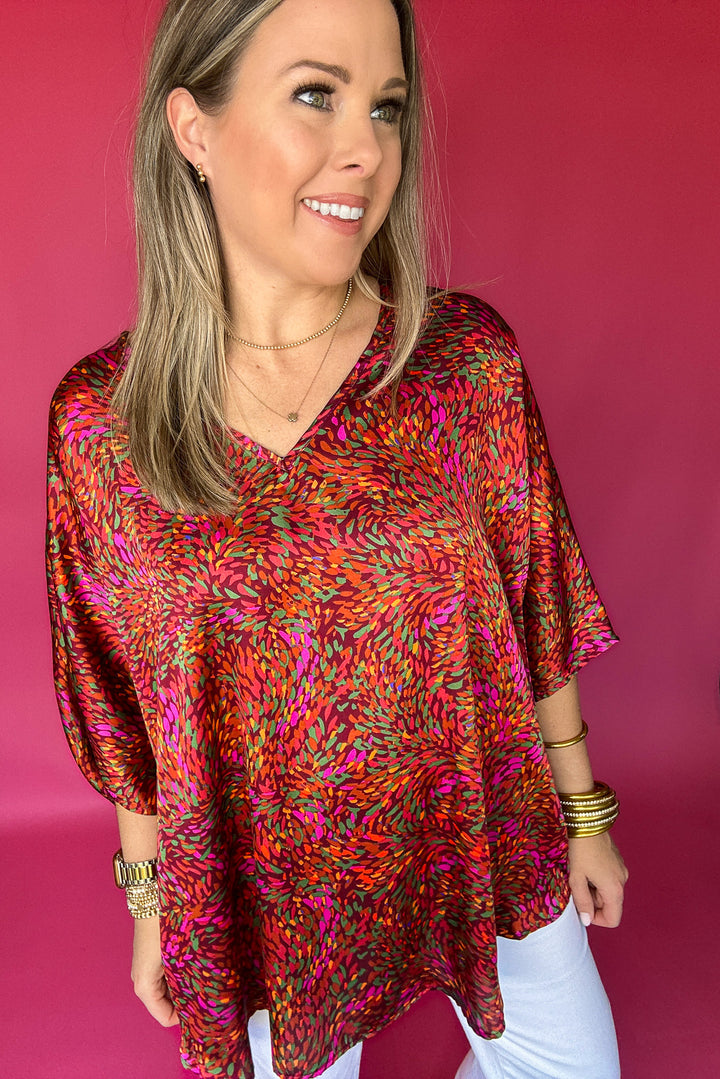 Vivid Motion Printed Tunic