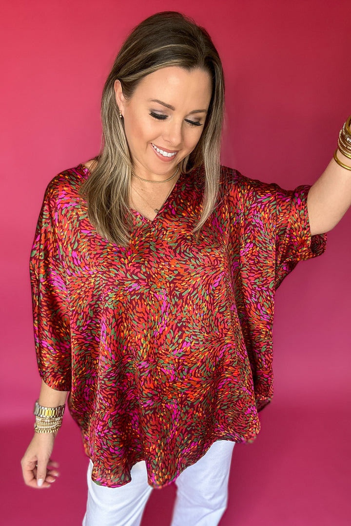 Vivid Motion Printed Tunic