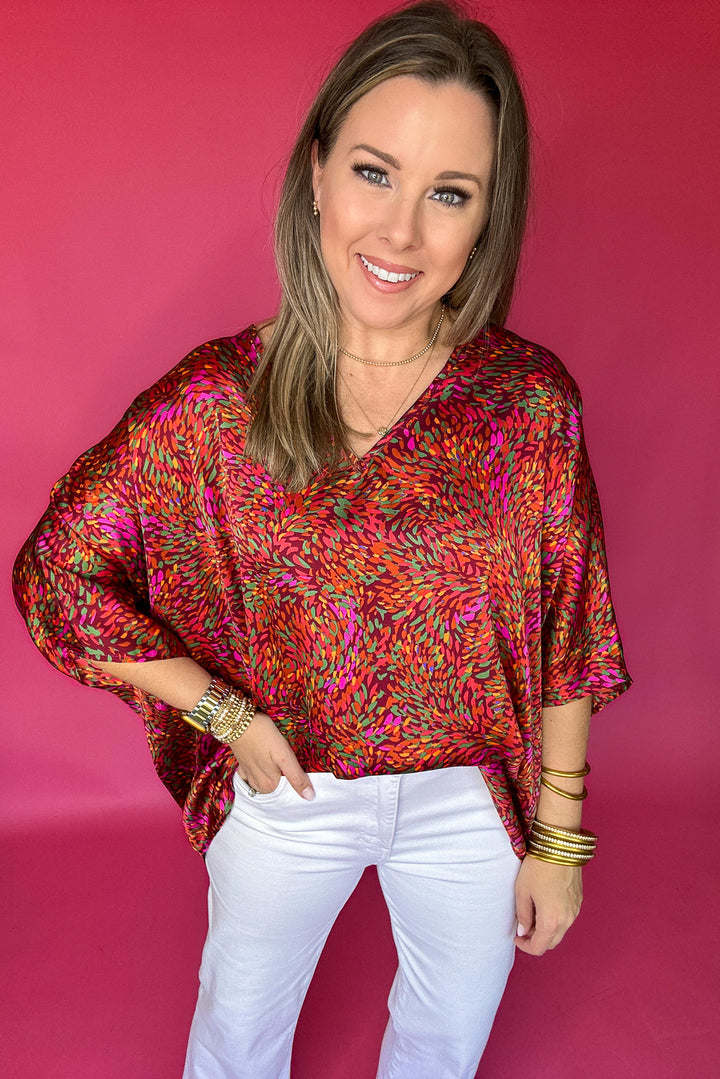 Vivid Motion Printed Tunic