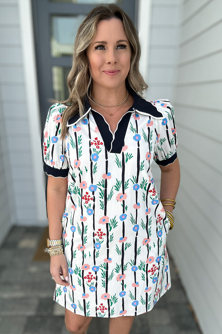 Timeless Grace Dress - Off White
