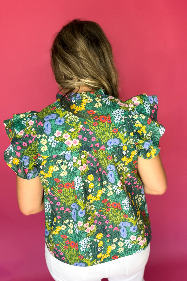 Whispered Romance Floral Top