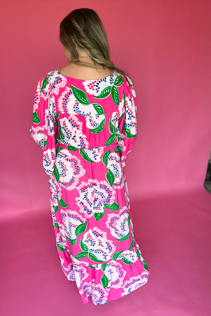 Mary Square: Melissa Dress - Petal Tango Pink