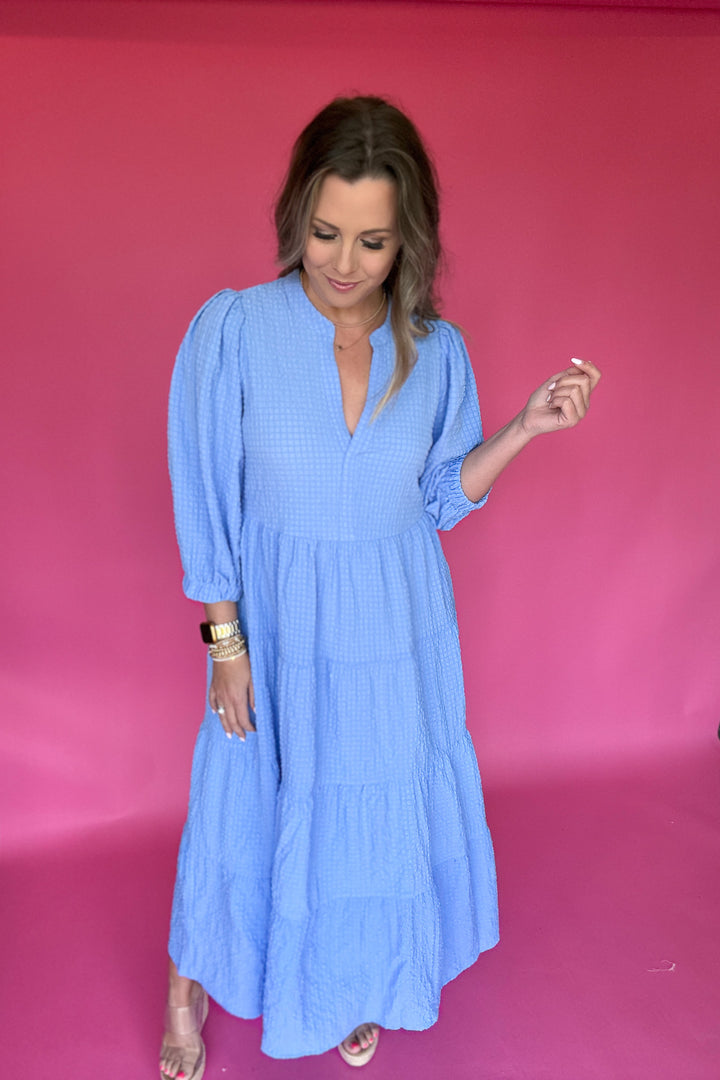 Mary Square: Cameron Dress - Blue