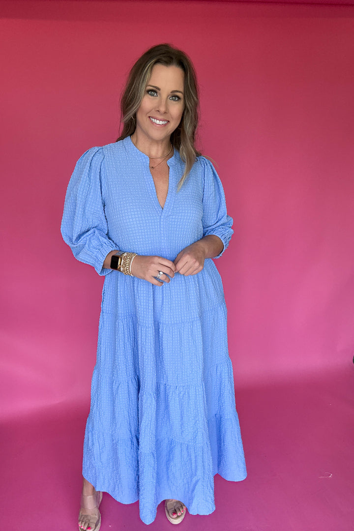 Mary Square: Cameron Dress - Blue