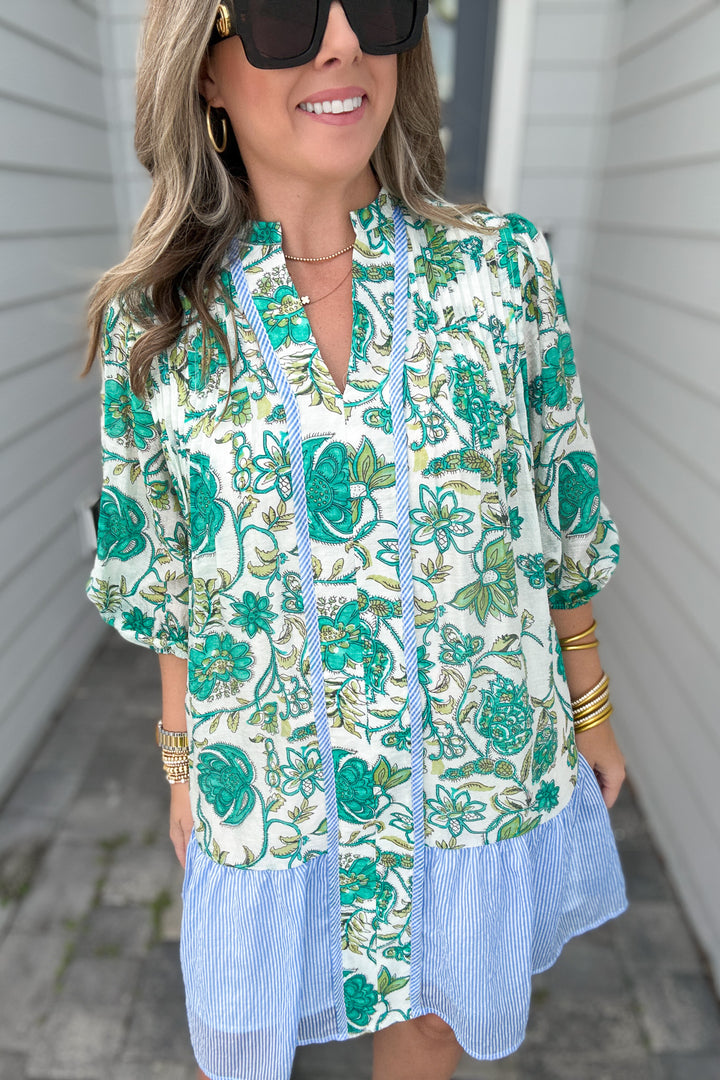 THML: Sweetly Chic Mint Dress
