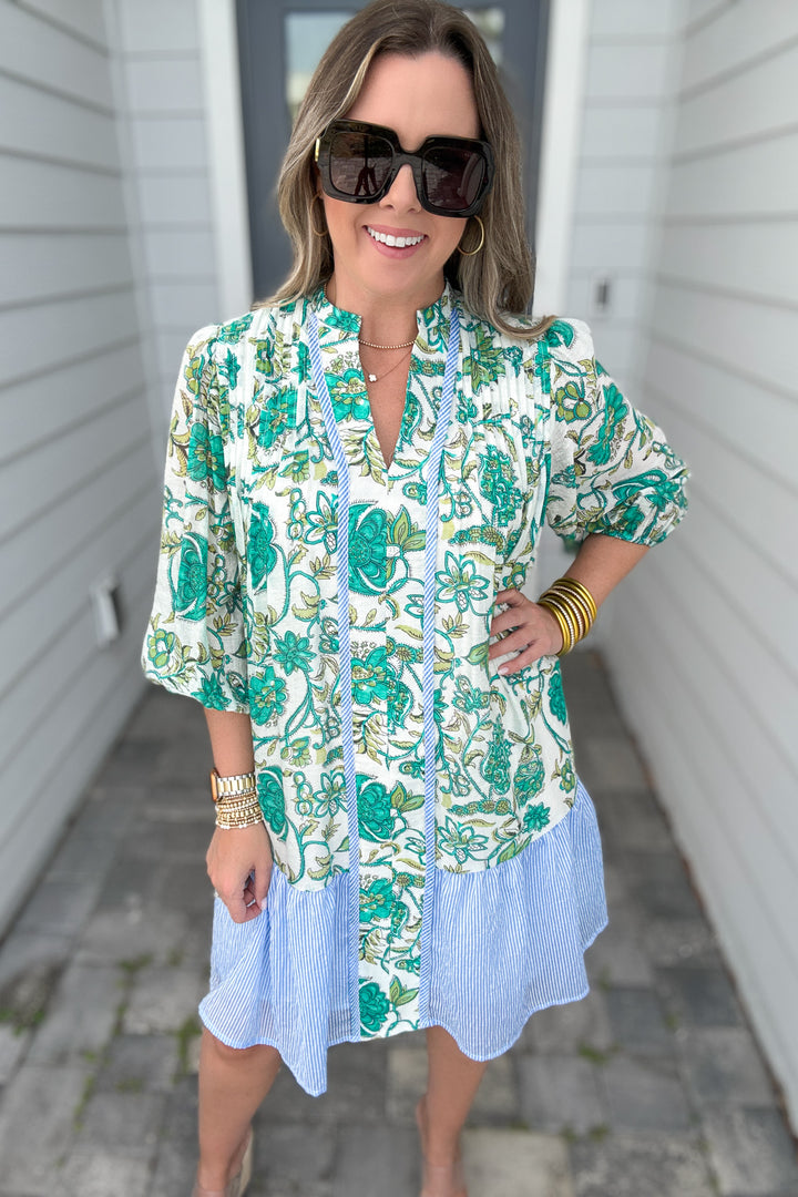 THML: Sweetly Chic Mint Dress
