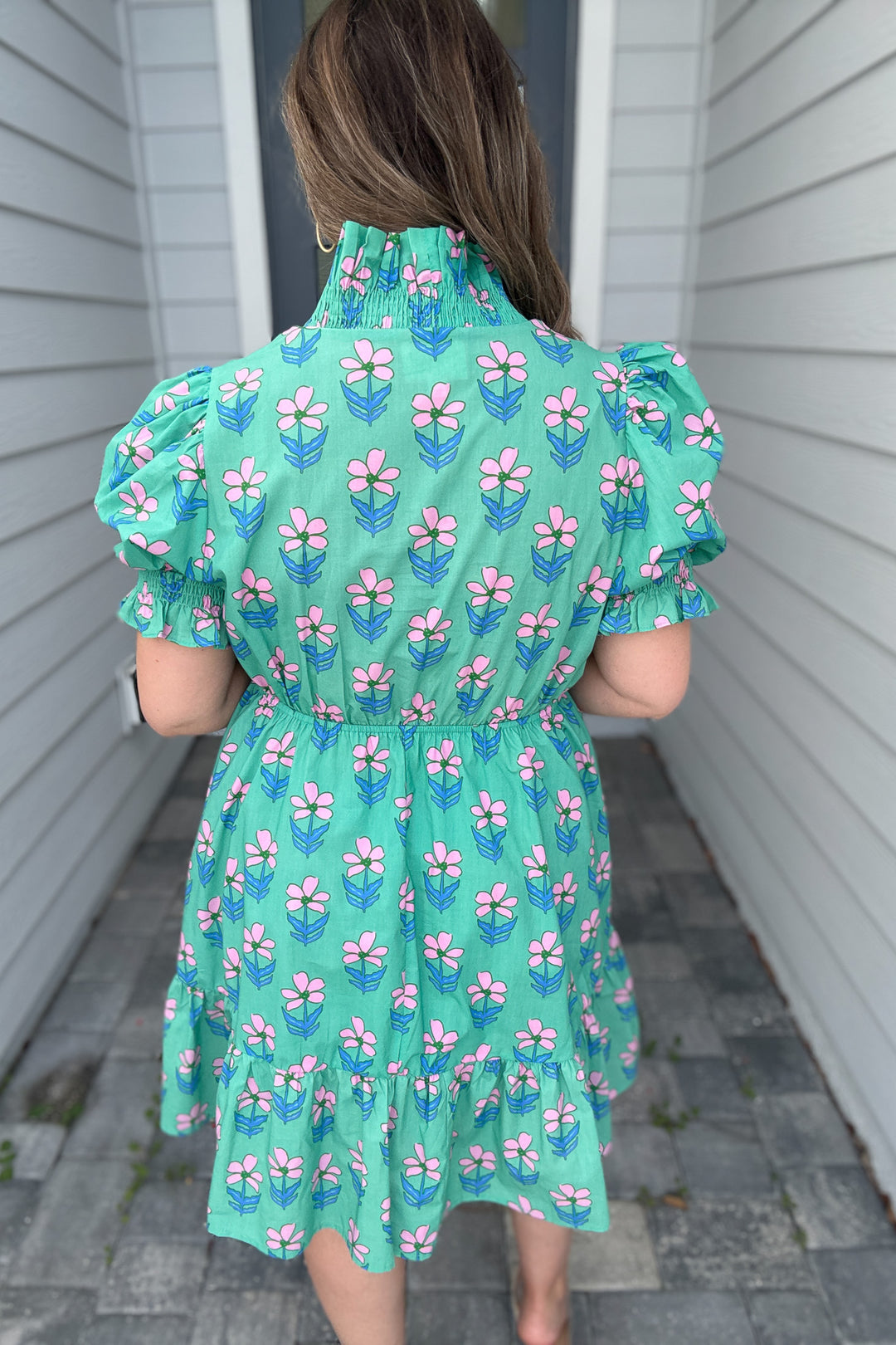 Next To It Floral Ruffle Dress